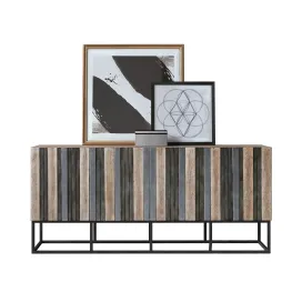 Hooker melange brady credenza